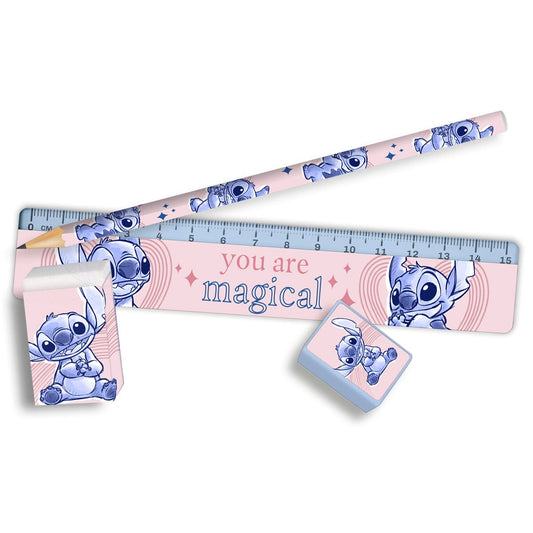 Set papeleria estuche Stitch Disney - imagen 2