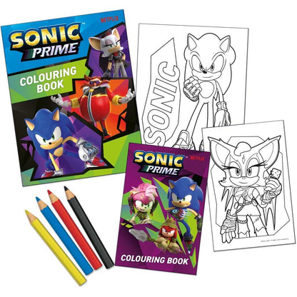 Set colorear Sonic Prime - imagen 2