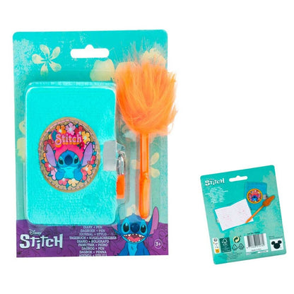 Mini diario + boligrafo Stitch Disney - imagen 2