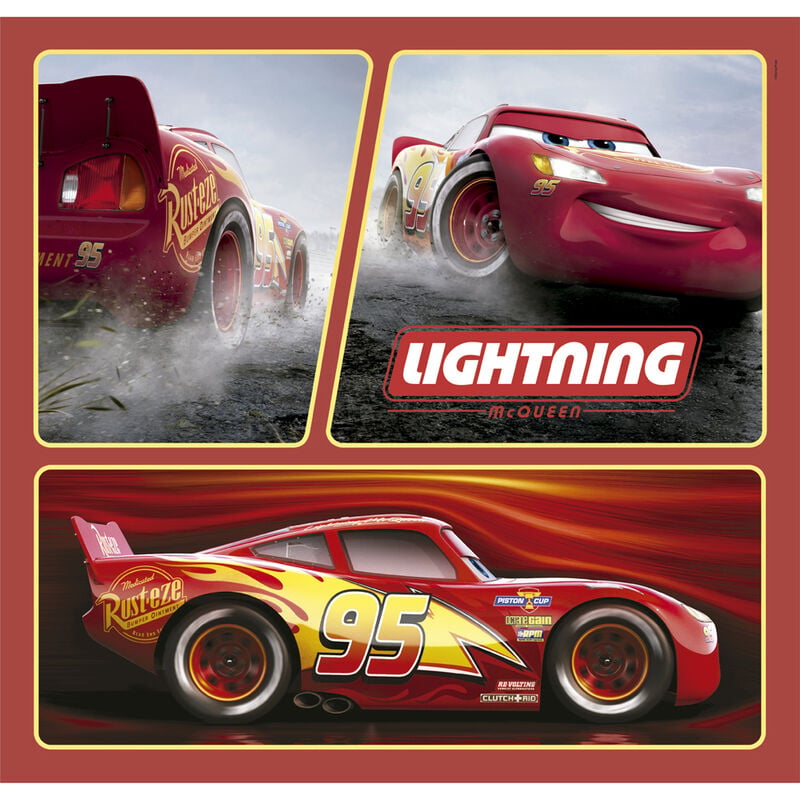 Puzzle Cars Disney 3x48pzs - imagen 3