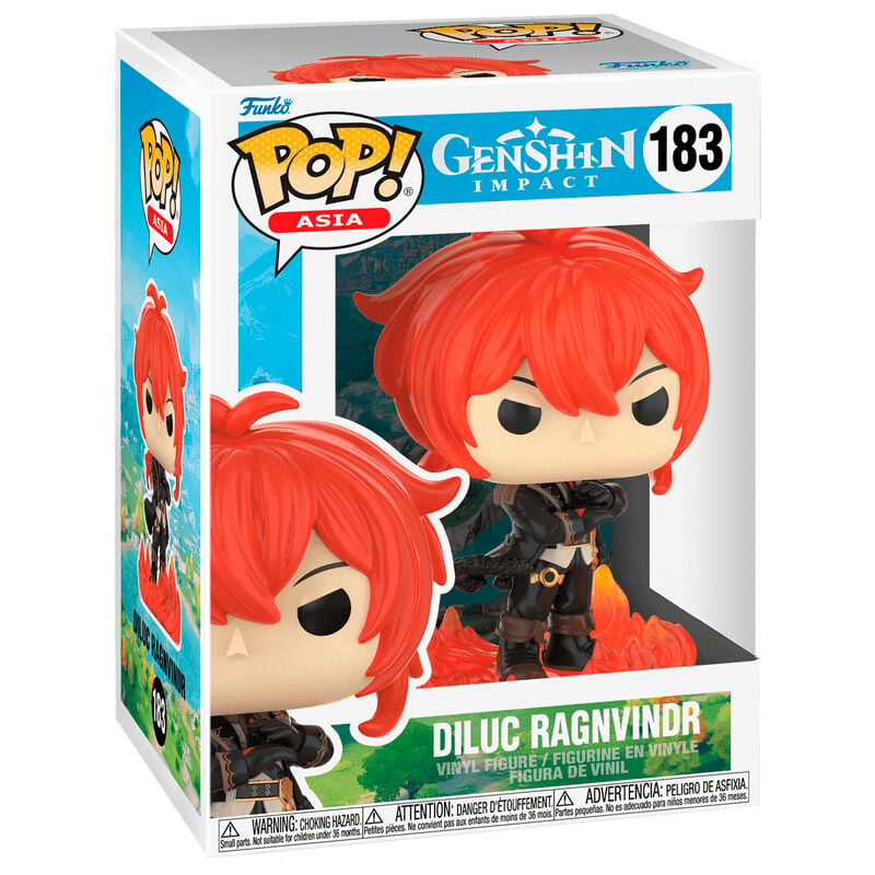 Figura POP Genshin Impact 2 Diluc Ragnvindr - imagen 2