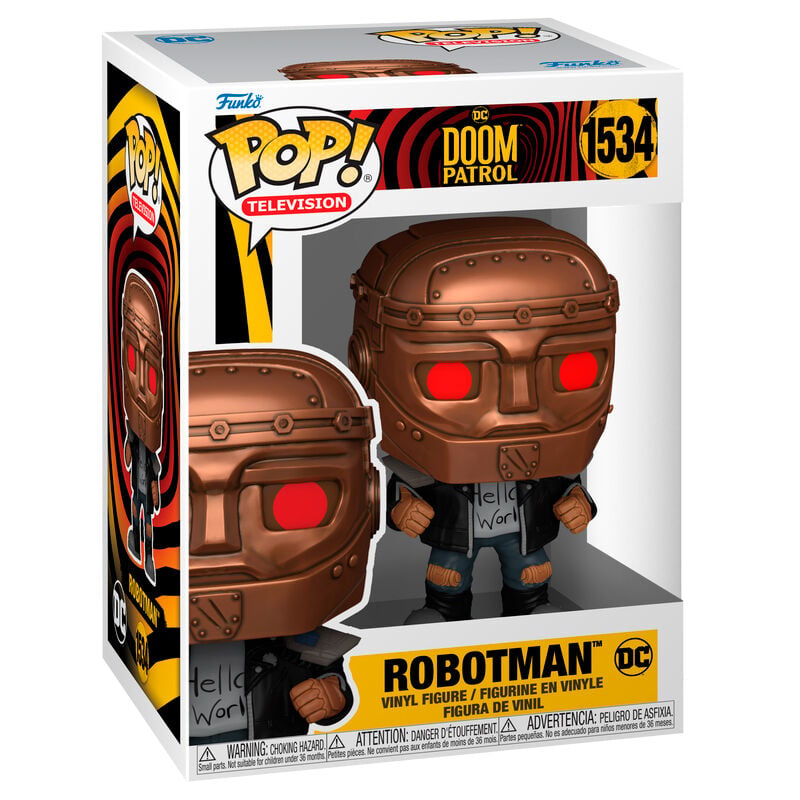 Figura POP DC Comics Doom Patrol Robotman - imagen 2