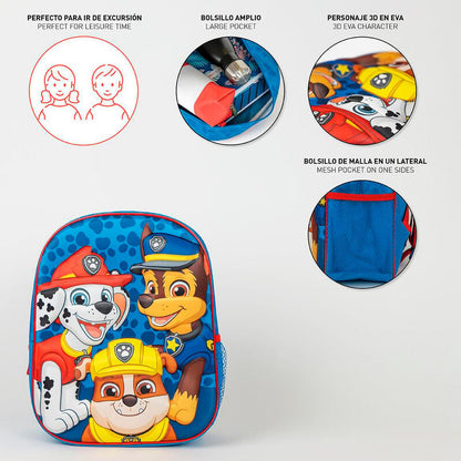 Mochila 3D Patrulla Canina Paw Patrol 31cm - imagen 3