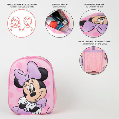 Mochila 3D Minnie Disney 31cm - imagen 4