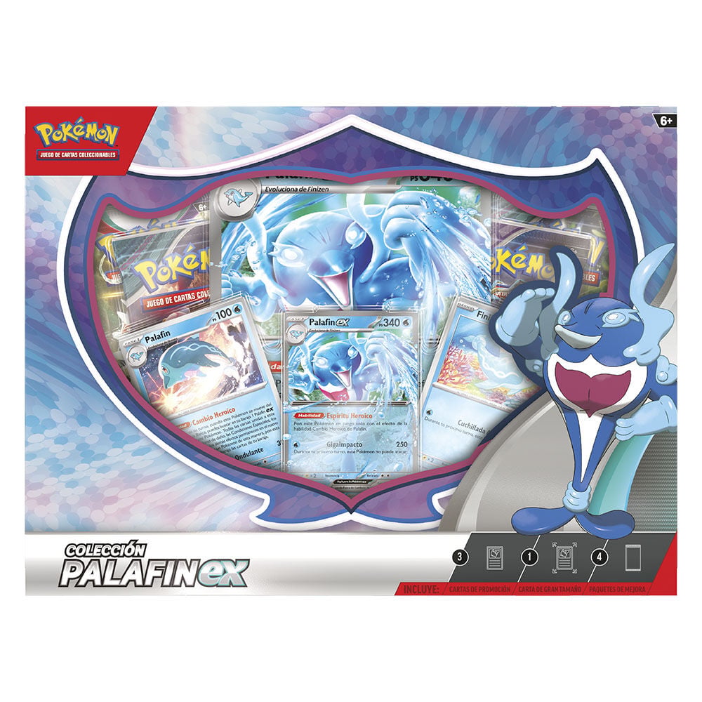 Blister cartas Pokemon PalafinEX Español - imagen 2