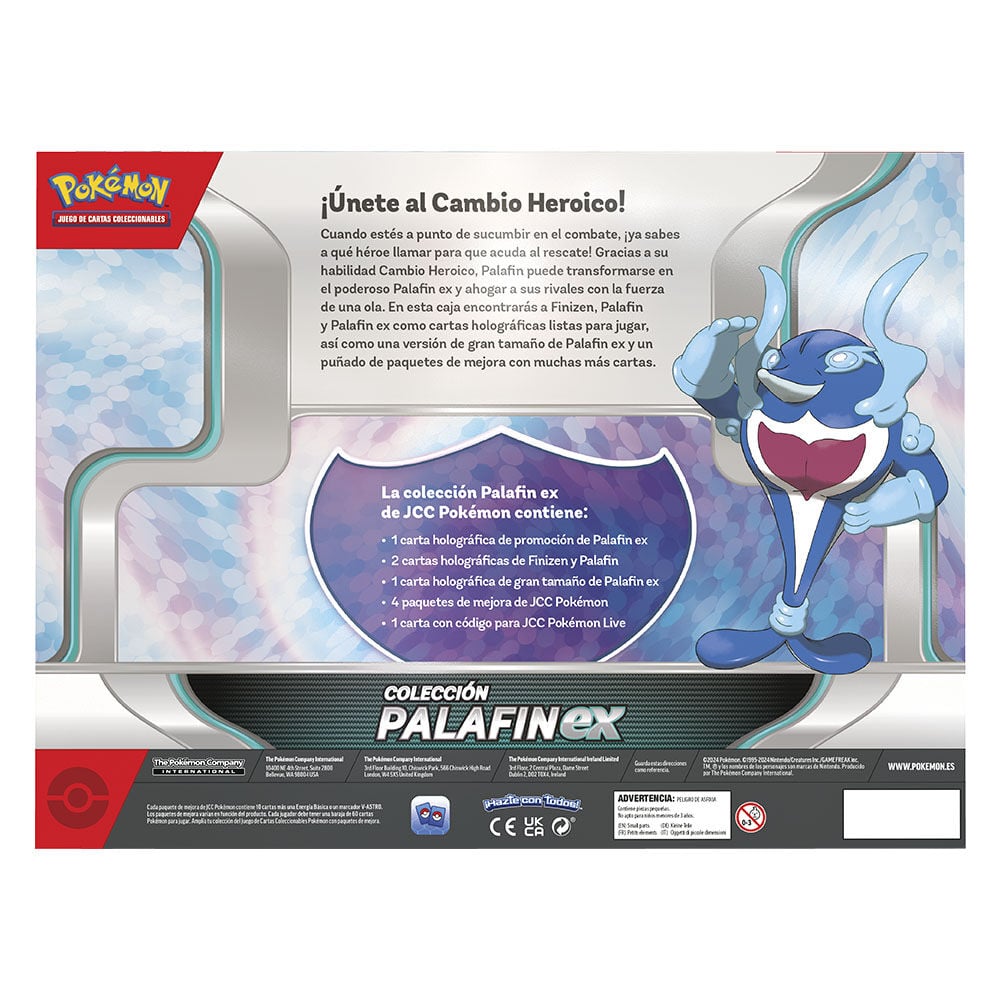 Blister cartas Pokemon PalafinEX Español - imagen 3