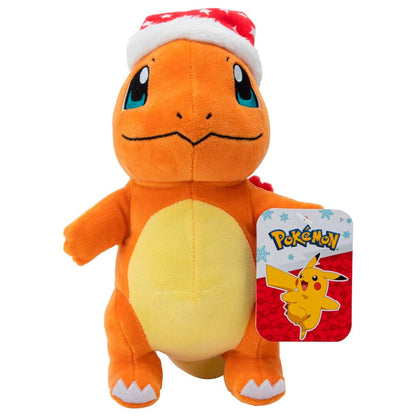 Peluche Charmander Navidad Pokemon 20cm - imagen 4