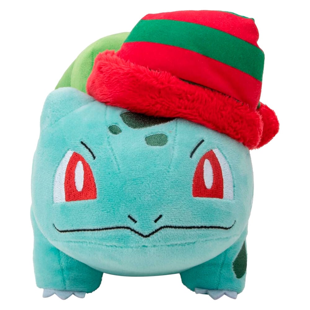 Peluche Bulbasaur Navidad Pokemon 20cm - imagen 5