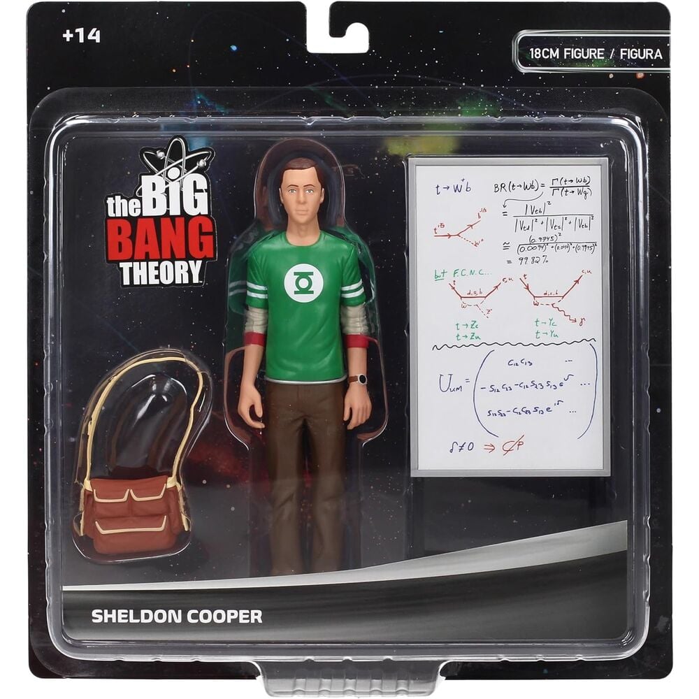 Figura Sheldon The Big Bang Theory 18cm - imagen 3