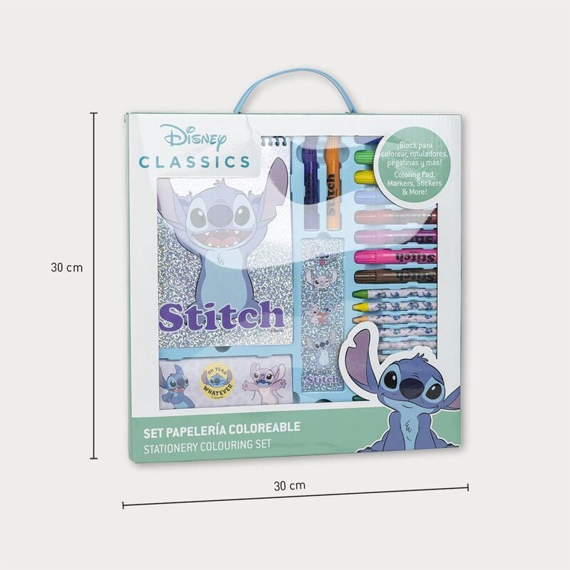 Set papeleria coloreable Stitch Disney - imagen 2
