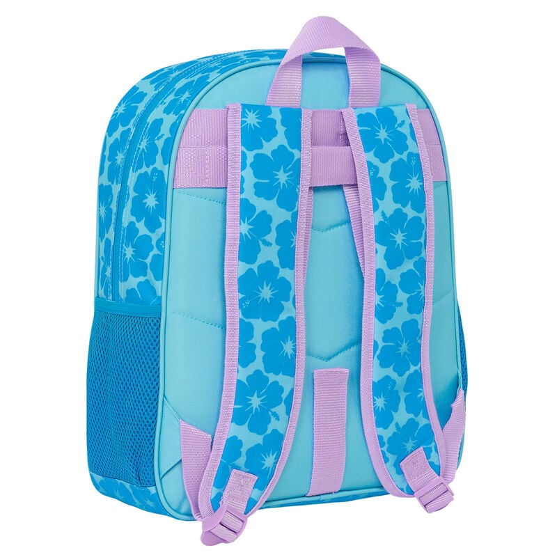 Mochila Hawaii Stitch Disney 38cm adaptable - imagen 2