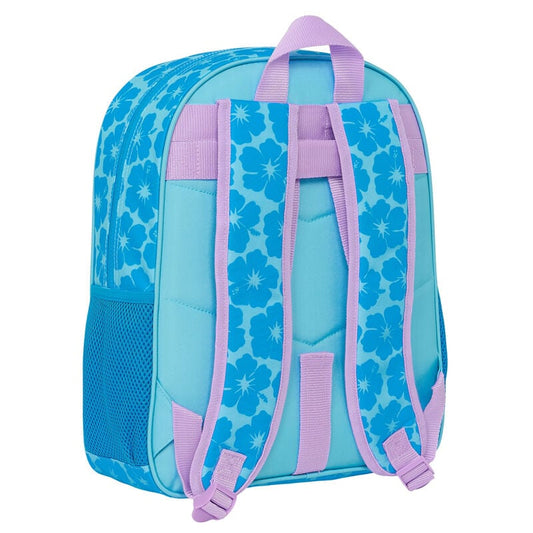 Mochila Hawaii Stitch Disney 38cm adaptable - imagen 2