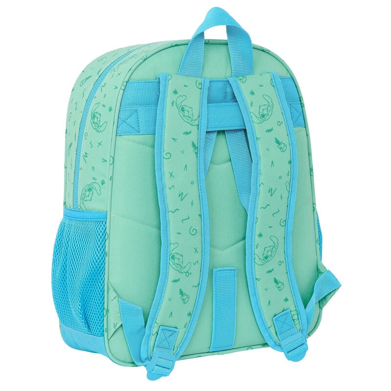 Mochila Aloha Stitch Disney 38cm adaptable - imagen 2