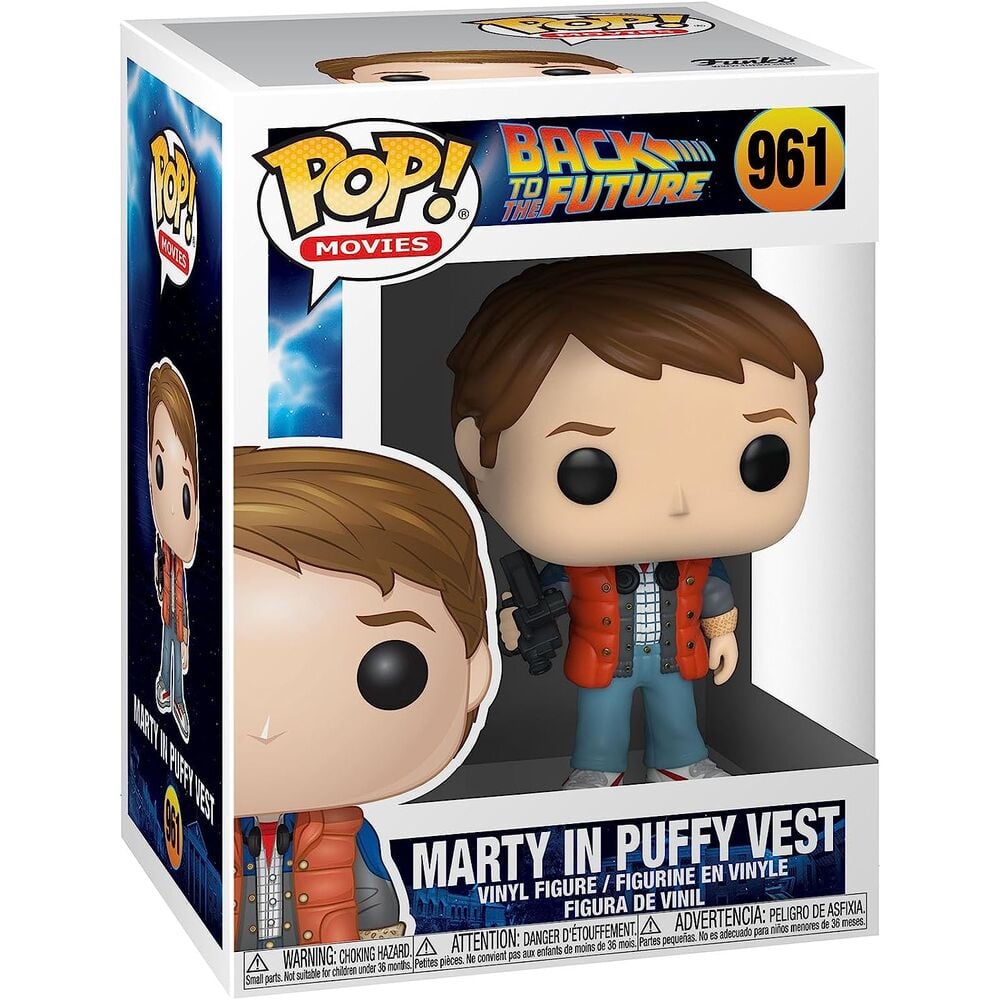 Figura POP Back To The Future Marty in Puffy Vest - imagen 2