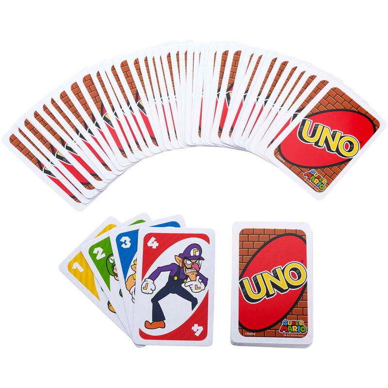 Juego cartas UNO Super Mario Bros - imagen 3