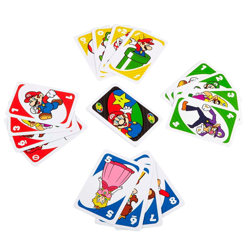 Juego cartas UNO Super Mario Bros - imagen 4