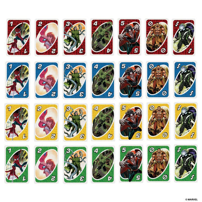 Juego cartas UNO Spiderman Marvel - imagen 5