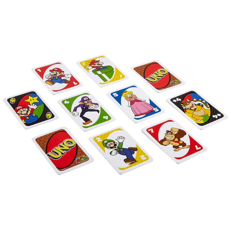 Juego cartas UNO Super Mario Bros - imagen 5