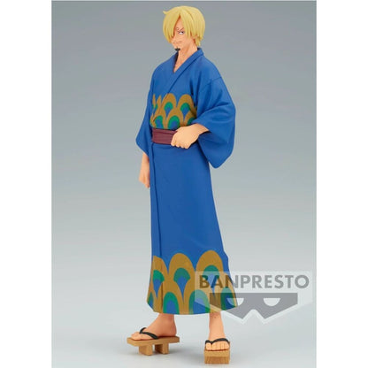Figura Sanji Wanokuni Yukata Grandline Series One Piece 17cm - imagen 2