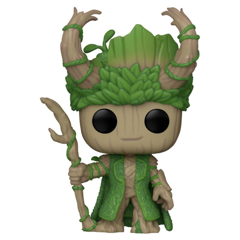 Figura POP Marvel We Are Groot - Groot as Loki - imagen 2