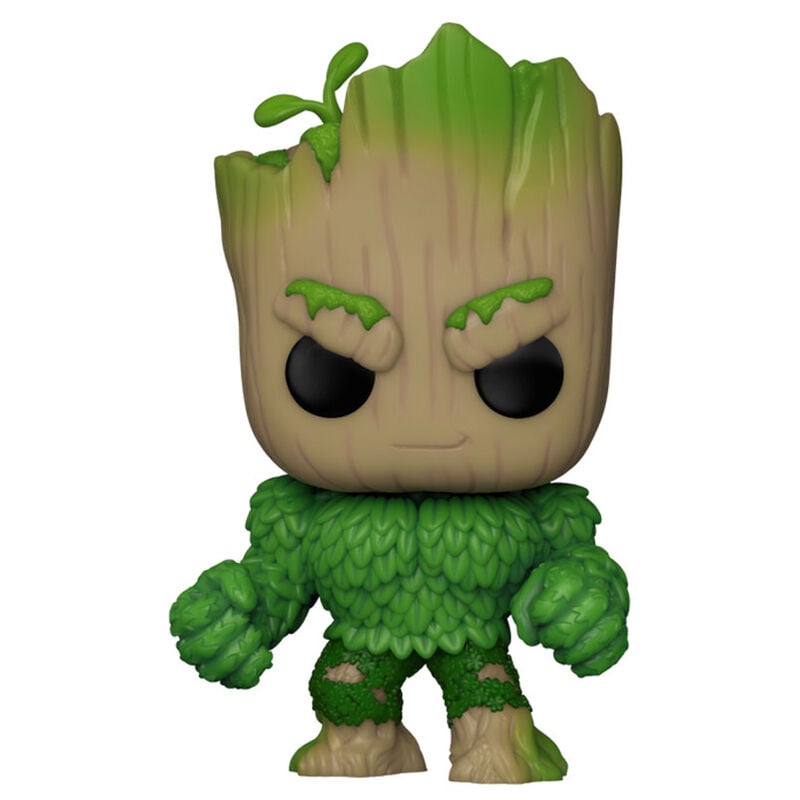 Figura POP Marvel We Are Groot - Groot as Hulk - imagen 2