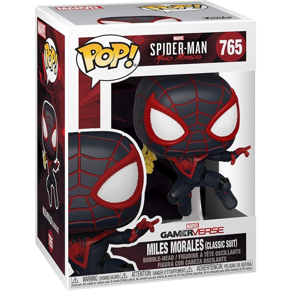 Figura POP Spiderman Miles Morales - Miles Morales Classic Suit - imagen 2