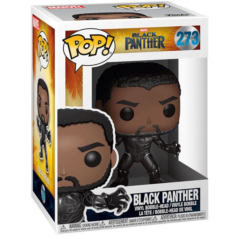 Figura POP Marvel Black Panther 5 + 1 Chase - imagen 2
