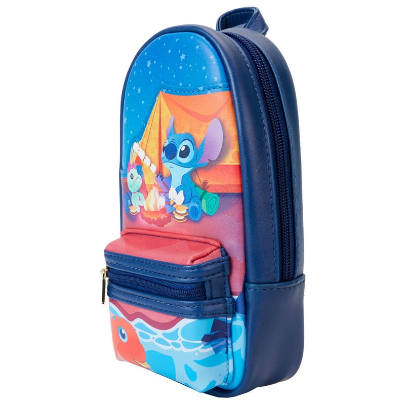 Portatodo Camping Cuties Stitch Disney Loungefly - imagen 2
