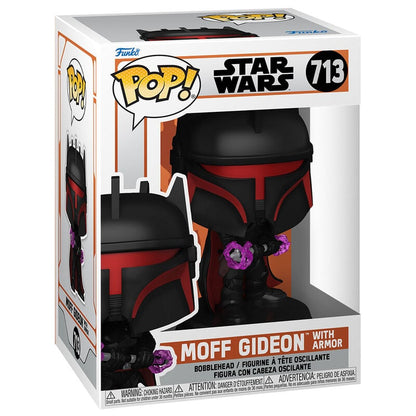 Figura POP Star Wars The Mandalorian Moff Gideon with Armor