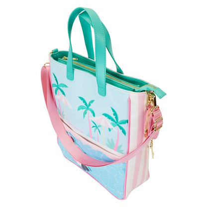 Minnie Disney Loungefly Vacation Style Crossbody Bag + Wallet