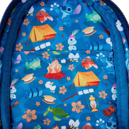 Portatodo Camping Cuties Stitch Disney Loungefly - imagen 4