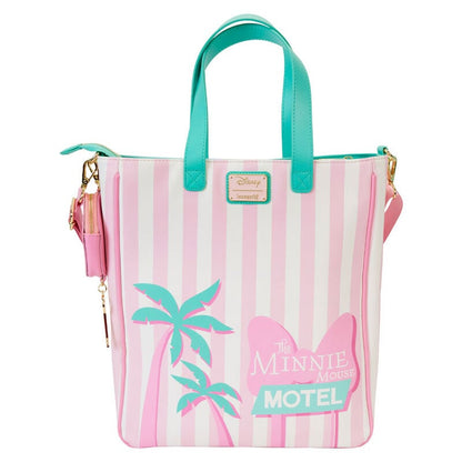 Minnie Disney Loungefly Vacation Style Crossbody Bag + Wallet