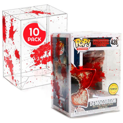 Set 10 protectores Efecto Bala y Sangre Funko POP