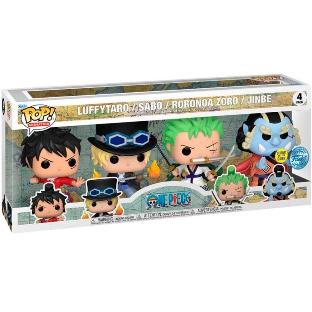 Blister 4 figuras POP One Piece Exclusive - imagen 2