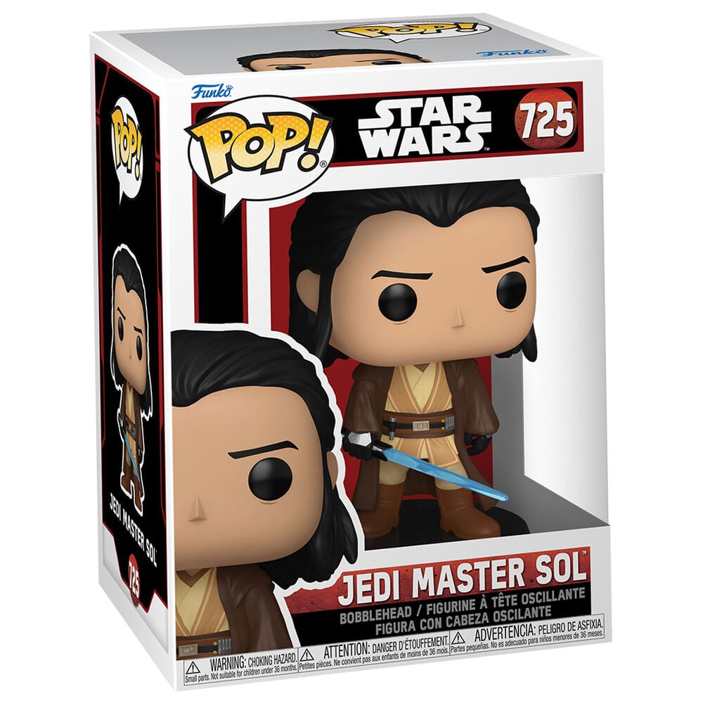 Figura POP Star Wars Acolyte Jedi Master Sol - imagen 2