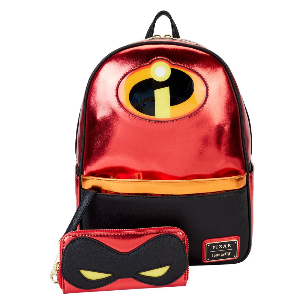 Mochila 20th Anniversary Los Increibles Disney Pixar Loungefly 30cm - imagen 3
