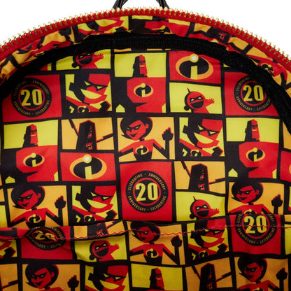 Mochila 20th Anniversary Los Increibles Disney Pixar Loungefly 30cm - imagen 5