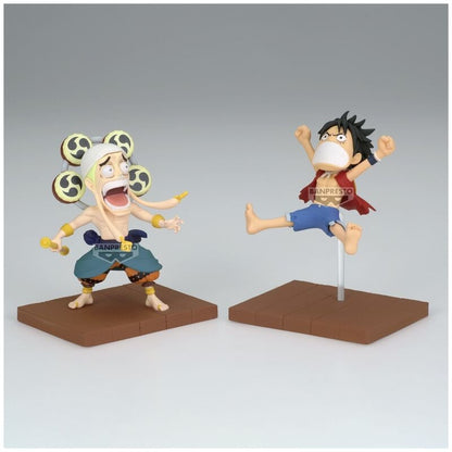 Set figuras Monkey D Luffy & Enel World Collectable One Piece 7cm - imagen 2
