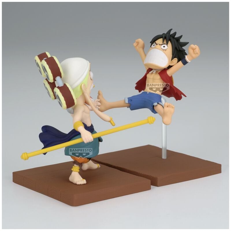 Set figuras Monkey D Luffy & Enel World Collectable One Piece 7cm - imagen 4
