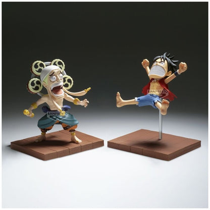 Set figuras Monkey D Luffy & Enel World Collectable One Piece 7cm - imagen 5
