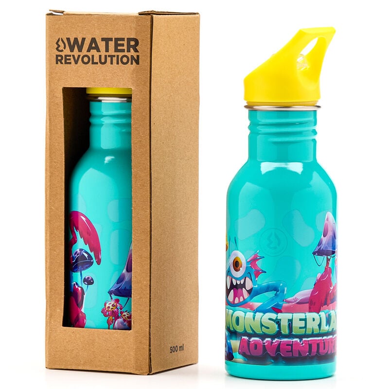 Cantimplora acero inoxidable Monsterland Water Revolution 500ml - imagen 2