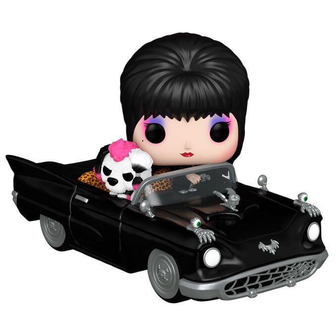 Figura POP Rides Deluxe Elvira Mistress of the Dark Elvira & Gonk - imagen 2