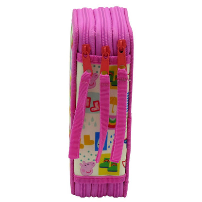 Plumier Peppa Pig triple completo - imagen 2