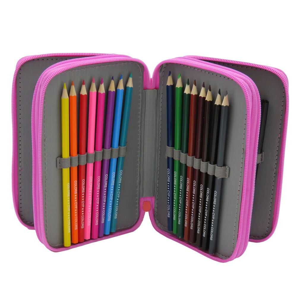 Plumier Peppa Pig triple completo - imagen 3
