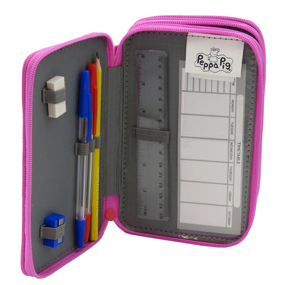 Plumier Peppa Pig triple completo - imagen 4