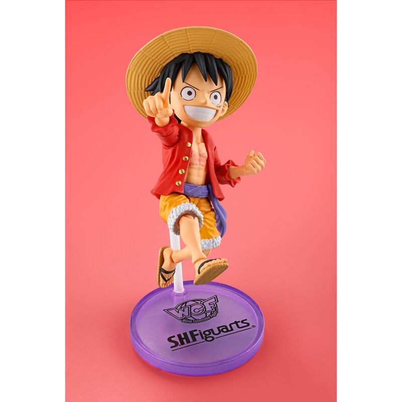 Figura S.H Figuarts Monkey D. Luffy World Collectable One Piece 7,5cm - imagen 3