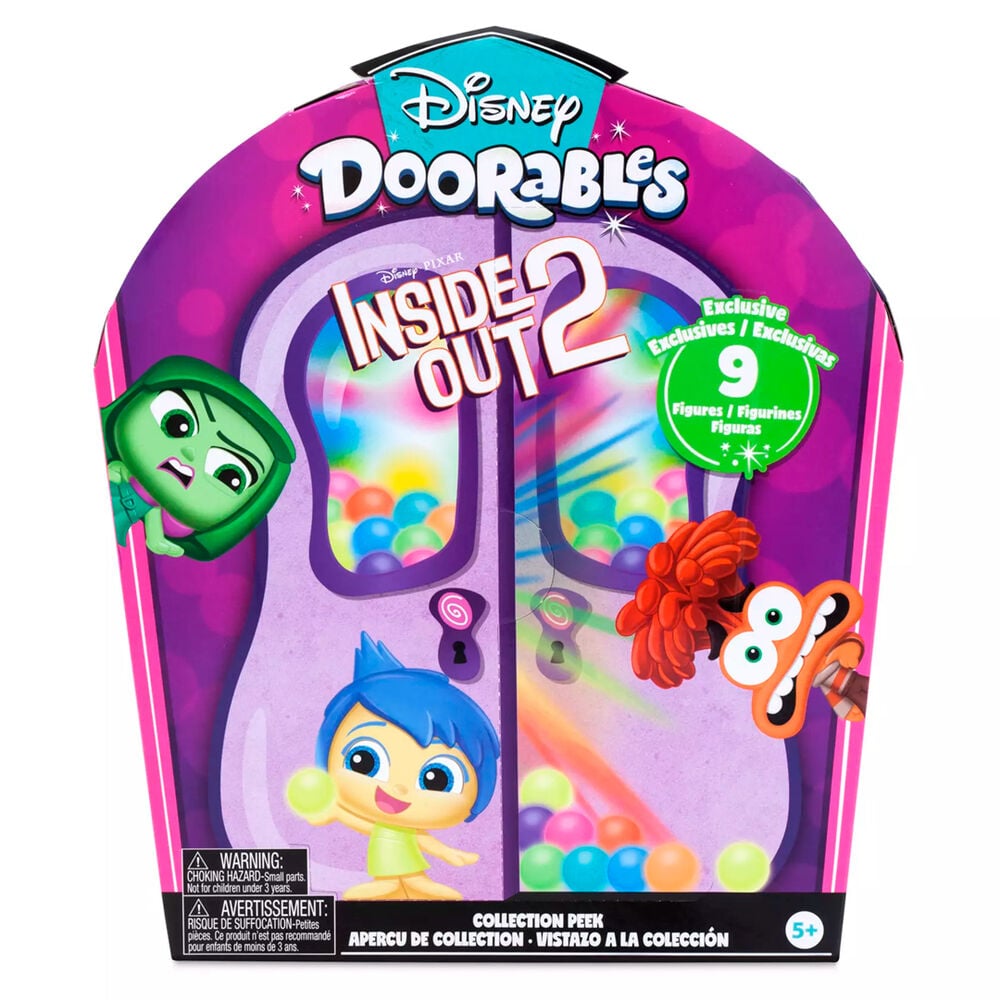 Set 9 figuras Del Reves 2 Doorables Disney Pixar 4cm - imagen 4