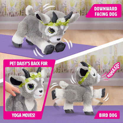 Peluche interactivo Cabra Daisy Yoga FurReal - imagen 3