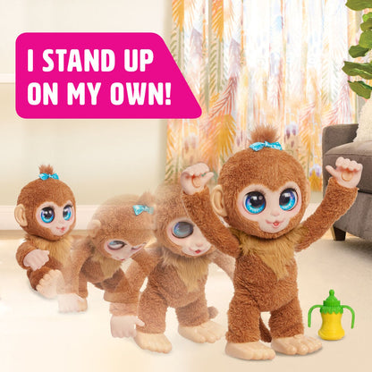 Peluche interactivo Mono Peanut jugueton FurReal - imagen 3