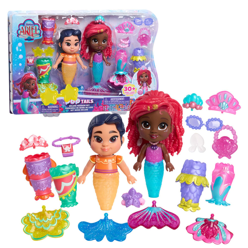 Muñeca Ariel + Lucia Ariel Disney 19cm - imagen 2